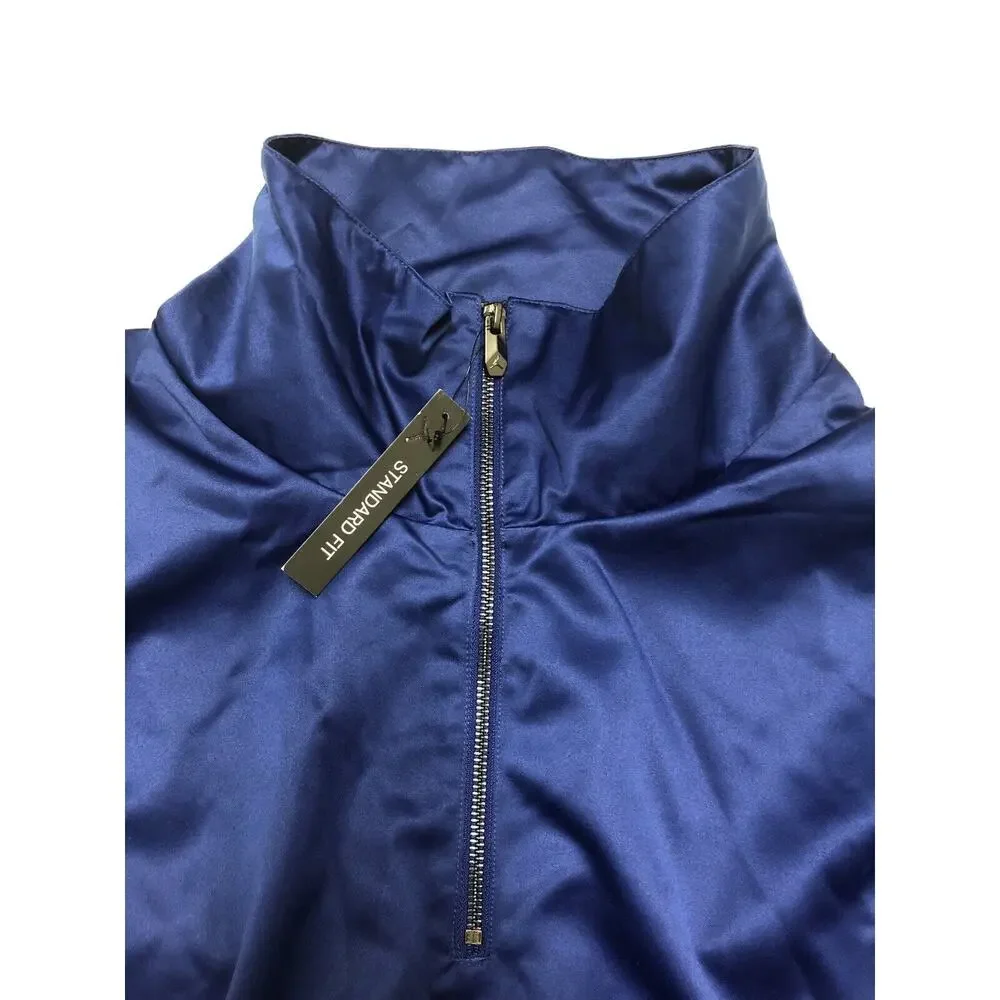 Nike Air Jordan Wings Pullover Jacket Mens Size XL Satin Feel AO0406-455